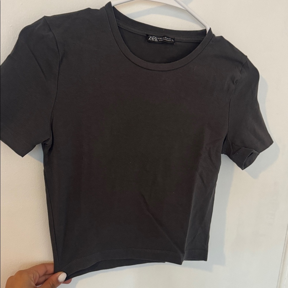 Black Women's Crop Top